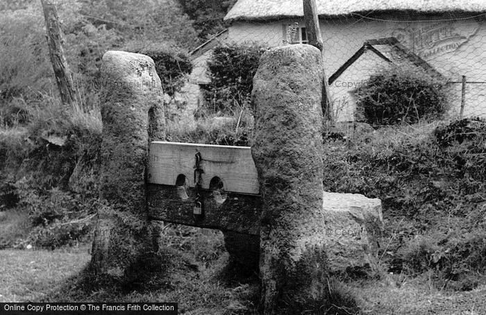Photo of Belstone, The Stocks c.1960