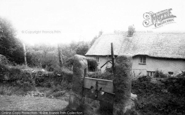 Photo of Belstone, The Stocks c.1960