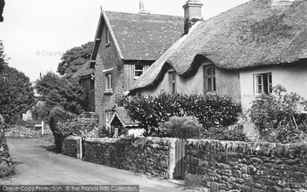 Photo of Belstone, The Village c.1955