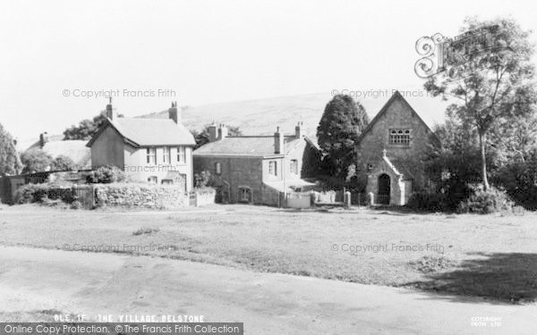Photo of Belstone, The Village c.1960