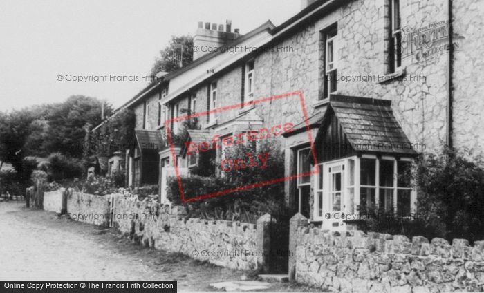 Photo of Belstone, The Village c.1960