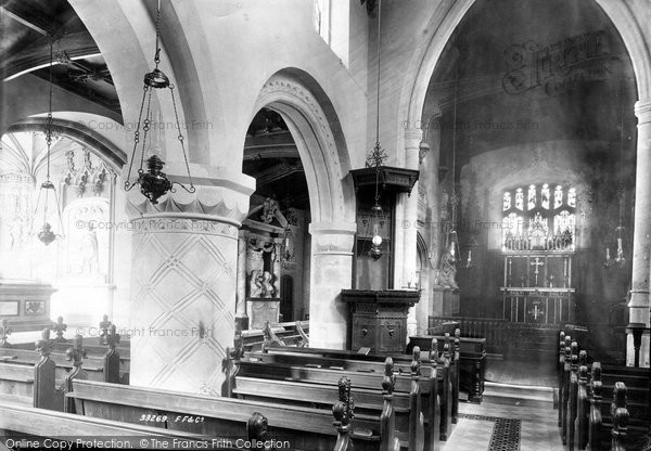 Photo of Belton, Church, Interior 1893