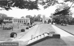 The Sunken Gardens, Belton House c.1955, Belton