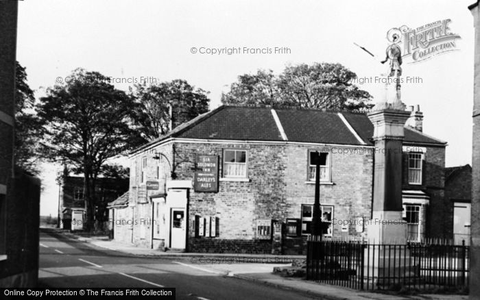 Photo of Belton, War Memorial And Post Office c.1960