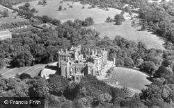 From The Air c.1960, Belvoir Castle