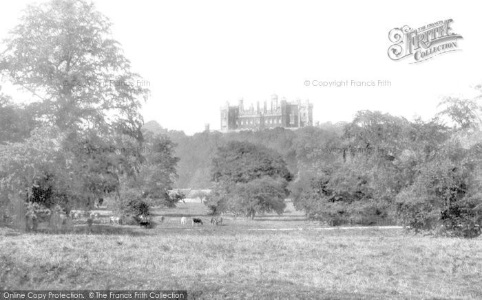 Photo of Belvoir Castle, From The Meadows 1890