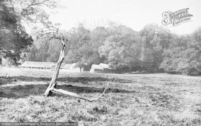 Photo of Belvoir Castle, From The Meadows 1890