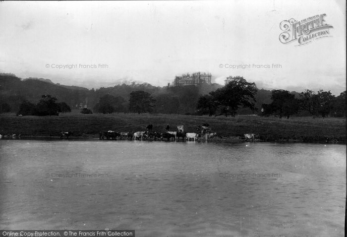 Photo of Belvoir Castle, From The River 1890
