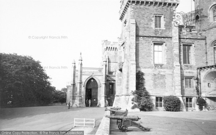 Photo of Belvoir Castle, The Battlements c.1965
