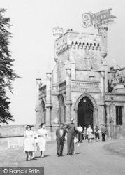 The Entrance c.1965, Belvoir Castle