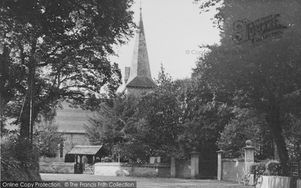 Photo of Bembridge, Holy Trinity Church c.1955