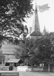 Holy Trinity Church c.1955, Bembridge