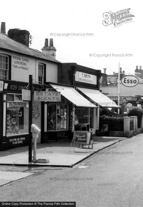 Photo of Bembridge, Shops Along The High Street c.1955
