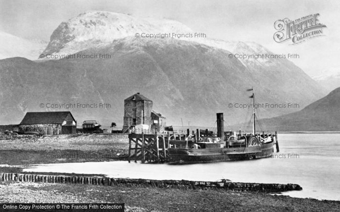 Photo of Ben Nevis, From Corpach c.1890