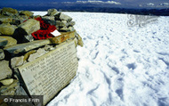Memorial On Wide Summit Plateau c.1990, Ben Nevis