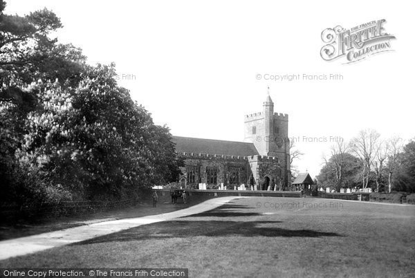 Photo of Benenden, St George's Church And Green 1901