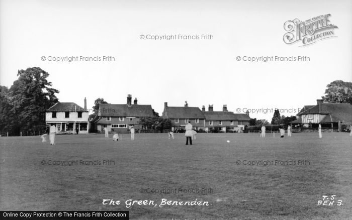 Photo of Benenden, The Green c.1955