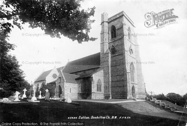 Photo of Benhilton, All Saints Church 1900