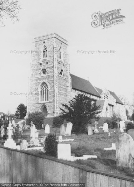 Photo of Benhilton, All Saints Church c.1955
