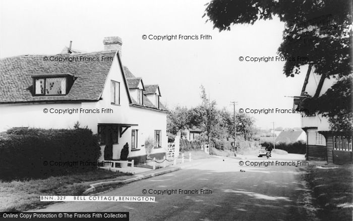 Photo of Benington, Bell Cottage c.1965