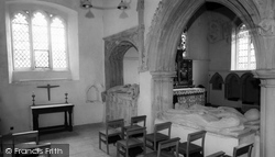 Church Interior c.1960, Benington