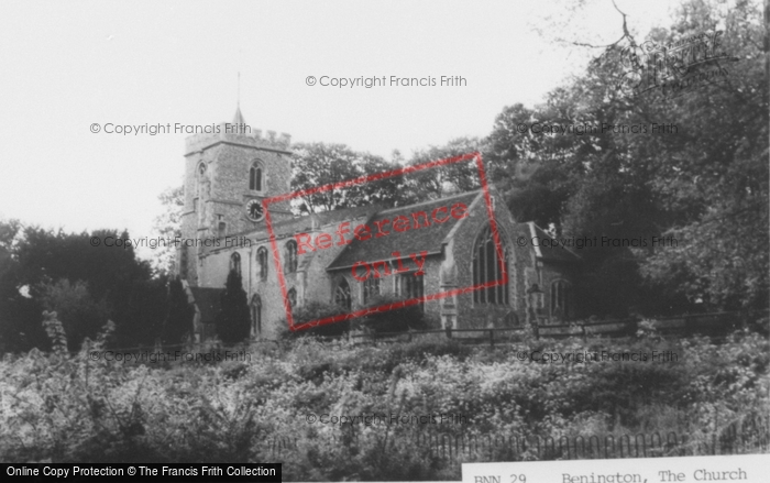 Photo of Benington, The Church c.1965