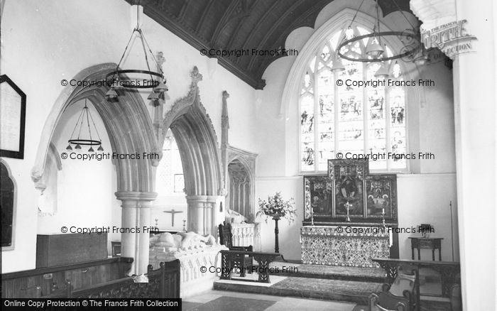 Photo of Benington, The Church Interior c.1960