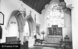 The Church Interior c.1960, Benington
