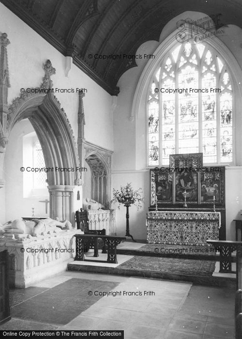 Photo of Benington, The Church Interior c.1960