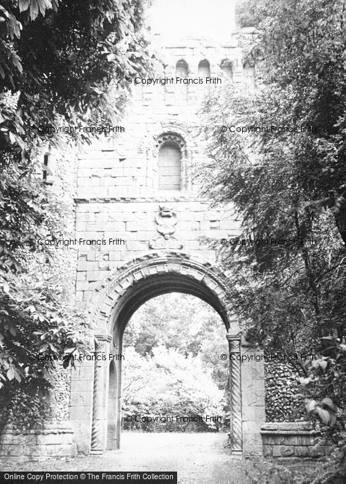 Photo of Benington, The Sham Ruins 1951