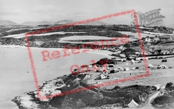 Benllech Bay, And Snowdonia c.1960, Benllech