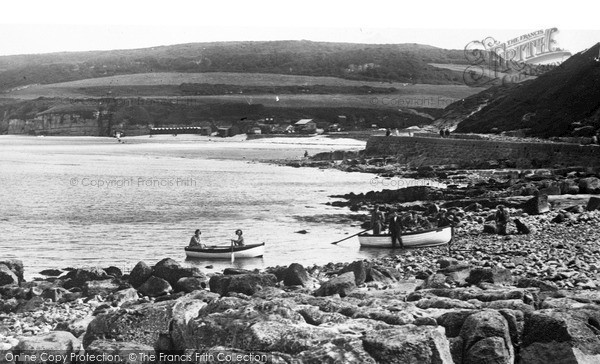 Photo of Benllech Bay, Boating In The Bay c.1935