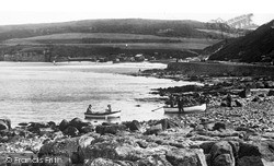 Benllech Bay, Boating In The Bay c.1935, Benllech