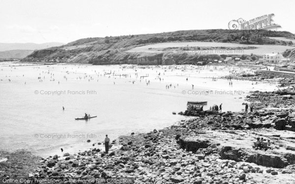 Photo of Benllech Bay, c.1960