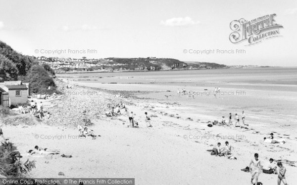 Photo of Benllech Bay, c.1960