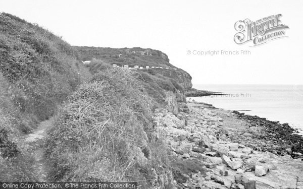 Photo of Benllech Bay, Cliff Walk c.1955