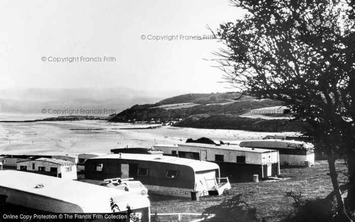 Photo of Benllech Bay, Golden Sunset Caravan Park c.1965