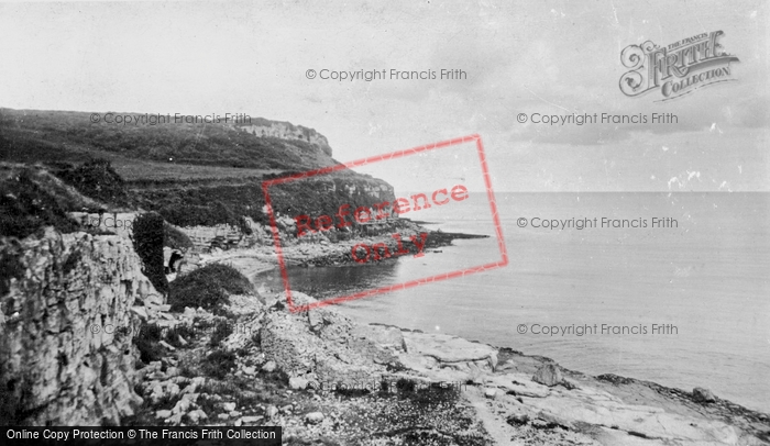 Photo of Benllech Bay, On The Cliffs c.1930