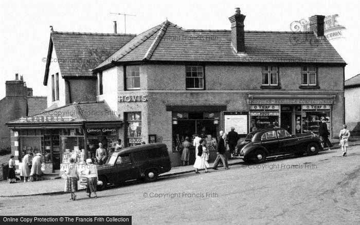 Photo of Benllech Bay, Shops c.1960