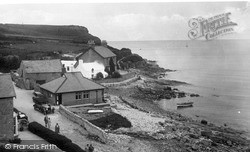 Benllech Bay, Shore And Promenade c.1935, Benllech