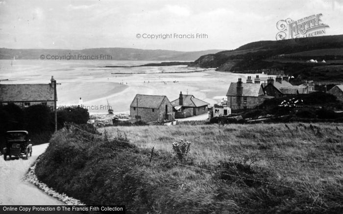 Photo of Benllech Bay, Shore Road c.1935