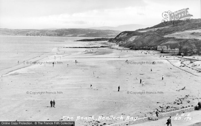 Photo of Benllech Bay, The Beach c.1955