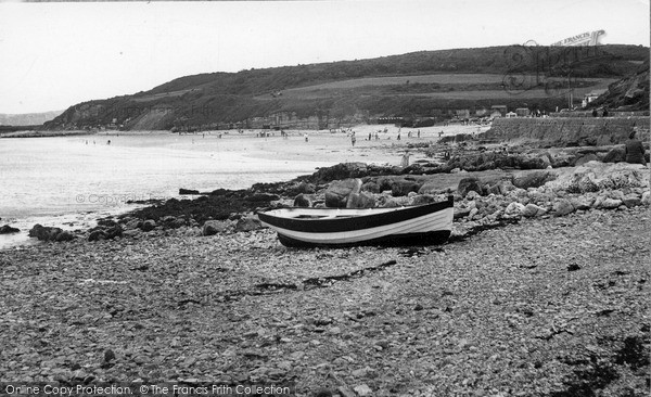 Photo of Benllech Bay, The Beach From The Gift Shop c.1955