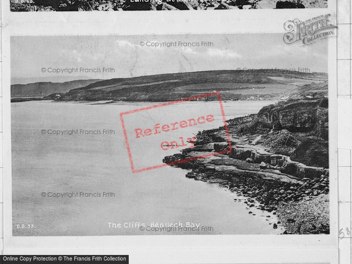 Photo of Benllech Bay, The Cliffs c.1935