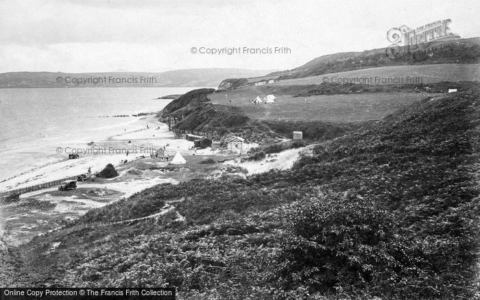 Photo of Benllech Bay, The Headland c.1935