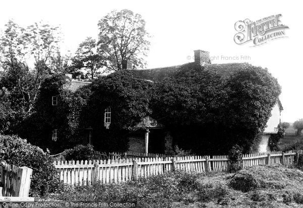Photo of Benson, Bensington Weir, Old Cottage 1893