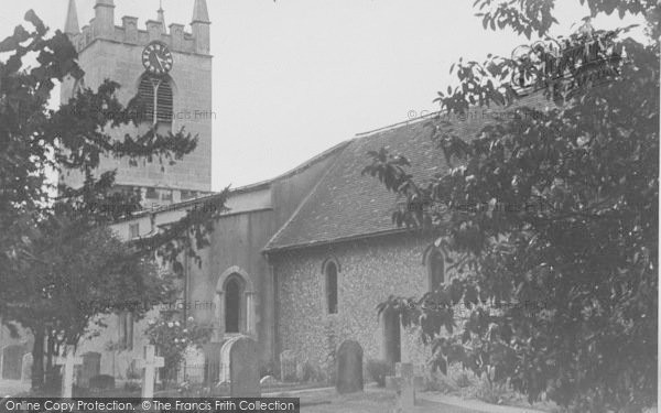 Photo of Benson, St Helen's Church c.1955