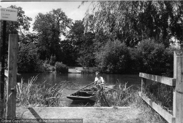 Photo of Benson, The Ferry To The Lock c.1955
