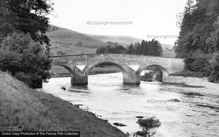 Photo of Bentpath, Bridge And River c.1935