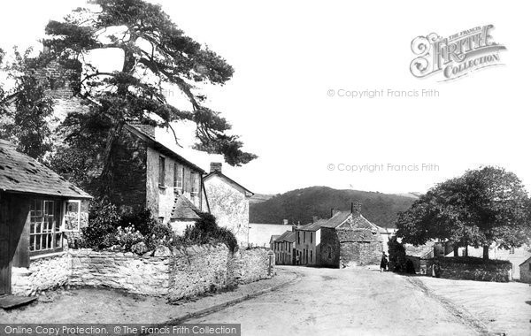 Photo of Bere Ferrers, The Village 1898